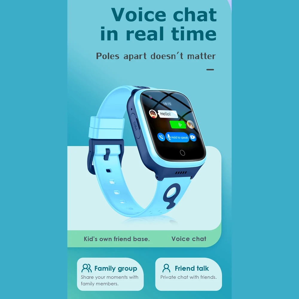 Детские Смарт-часы с камерой GPS Wi-Fi |