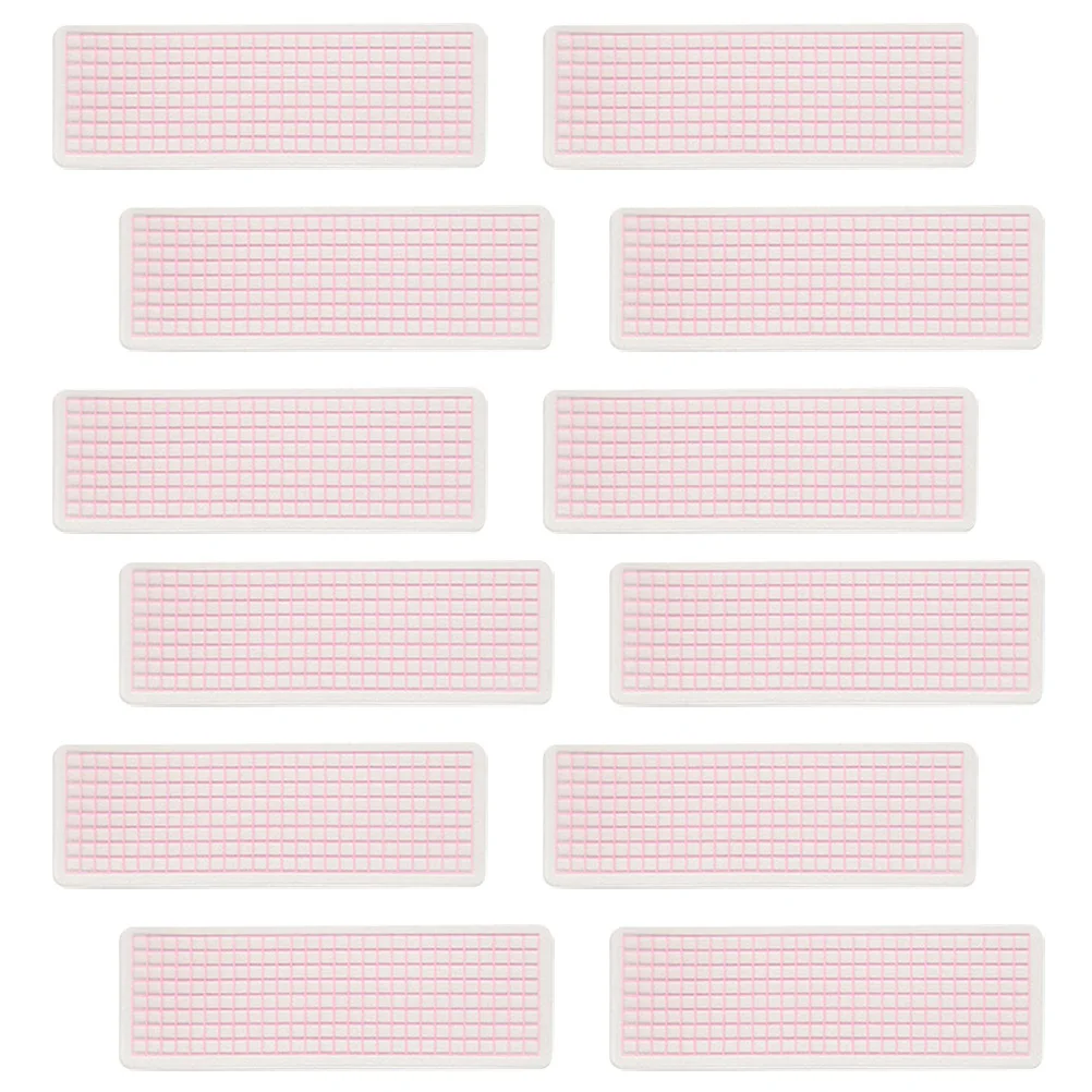 

50 Pcs Nail Tape Display Stand Dispensing Boards Separate Pack Sample Plates Pp