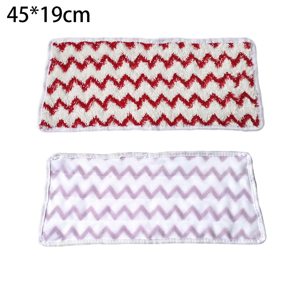 

4Pcs 45x19cm Microfibre Floor Mop Cloth Pads Replacement For Vileda Steam XXL Power Pad Steam Cleaner Flat Mop Cloth Washable