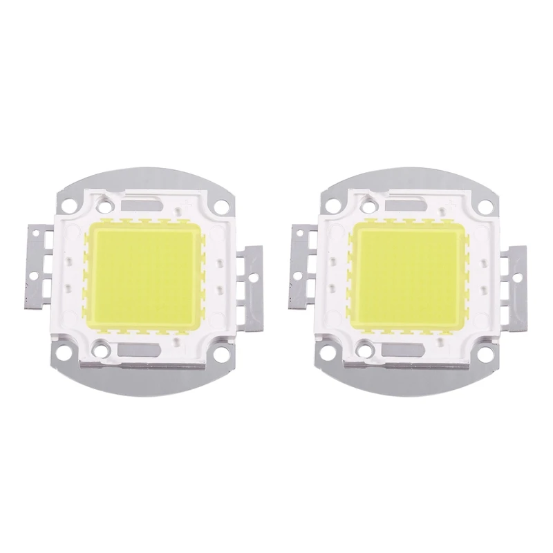 

2X LED Chip 100W 7500LM White Light Bulb Lamp Spotlight High Power Integrated DIY