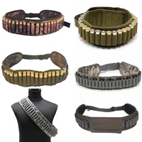 16202225 rounds bandolier belt 12 20 gauge ammo pouch shotgun cartridge belt airsoft bullet shell holder tactical military