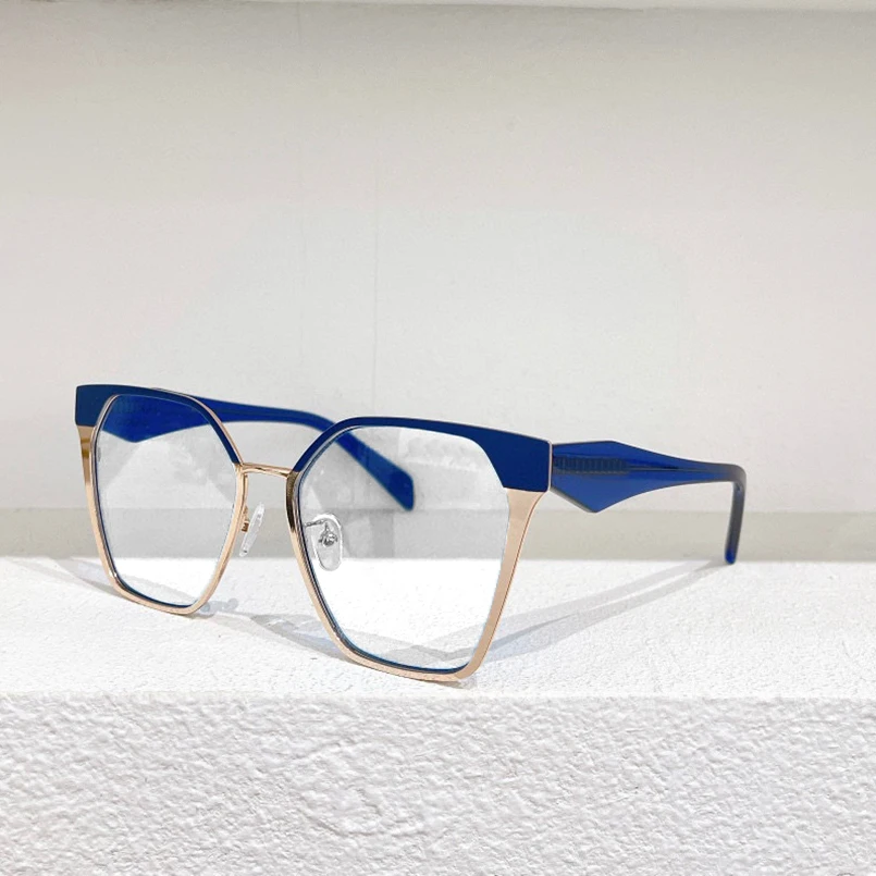 

Blue White Red Cat Eye Square Frame High Quality Women's Myopia Prescription Optical Glasses 83WS Fashion Men's Sunglasses