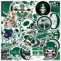 103050pcs american rugby nyjets lovers graffiti exquisite diy stickers notebook tablet luggage skateboard stickers wholesale
