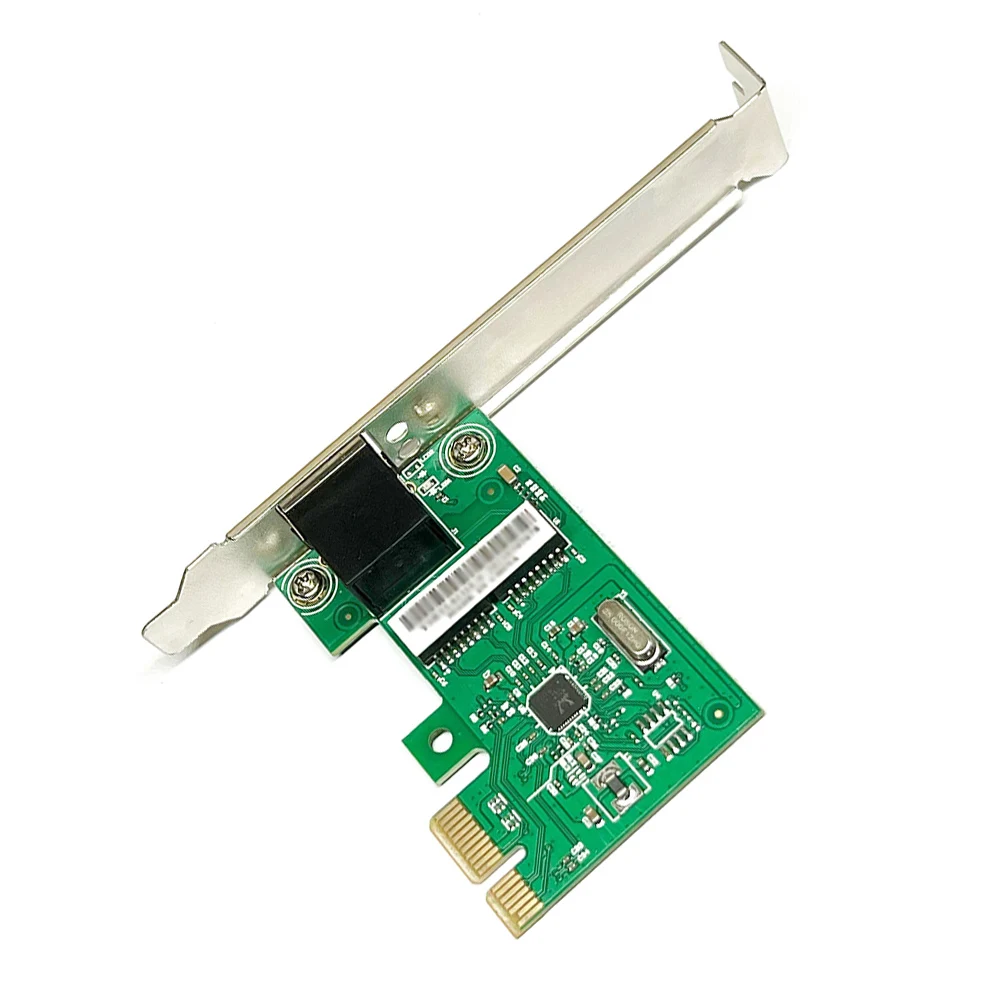 

PCI-E Network Card 1000Mbps Gigabit Ethernet PCI Express 10/100/1000M RJ45 LAN Adapter Converter RTL8111C Chipset For Desktop PC