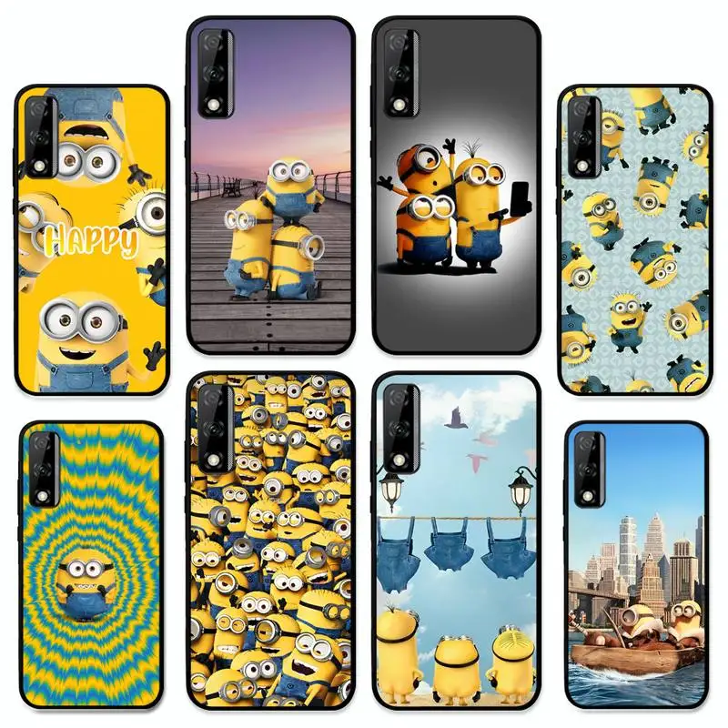 

MINISO Minions Phone Case for Huawei Y 6 9 7 5 8s prime 2019 2018 enjoy 7 plus