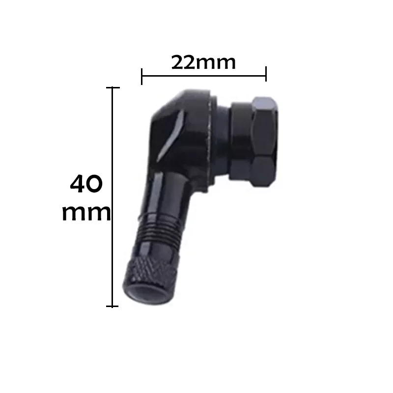 

2PCS Motorcycle Rim Tire Wheels Spare Parts Valve Elbow 90 Degree Angle Motorbike Wheel Tire Tubeless Valve Stems Rim Wheel Part