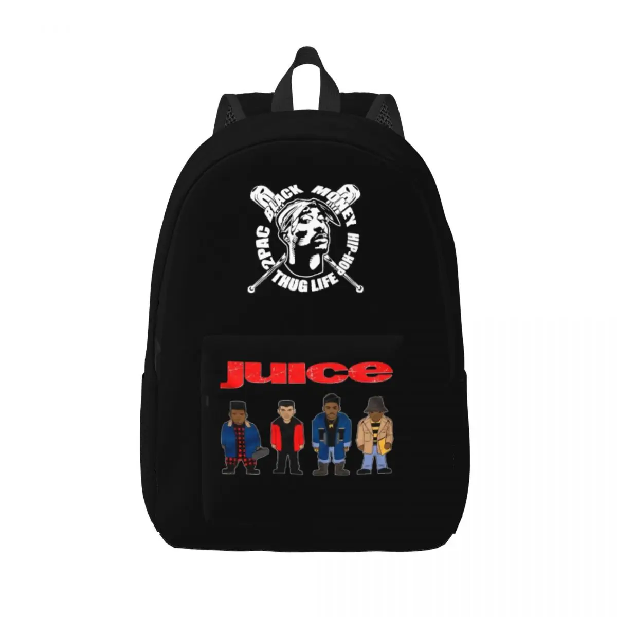 Забавный Повседневный Рюкзак Juice DVD фильм Tupac 2Pac уличный студенческий деловой