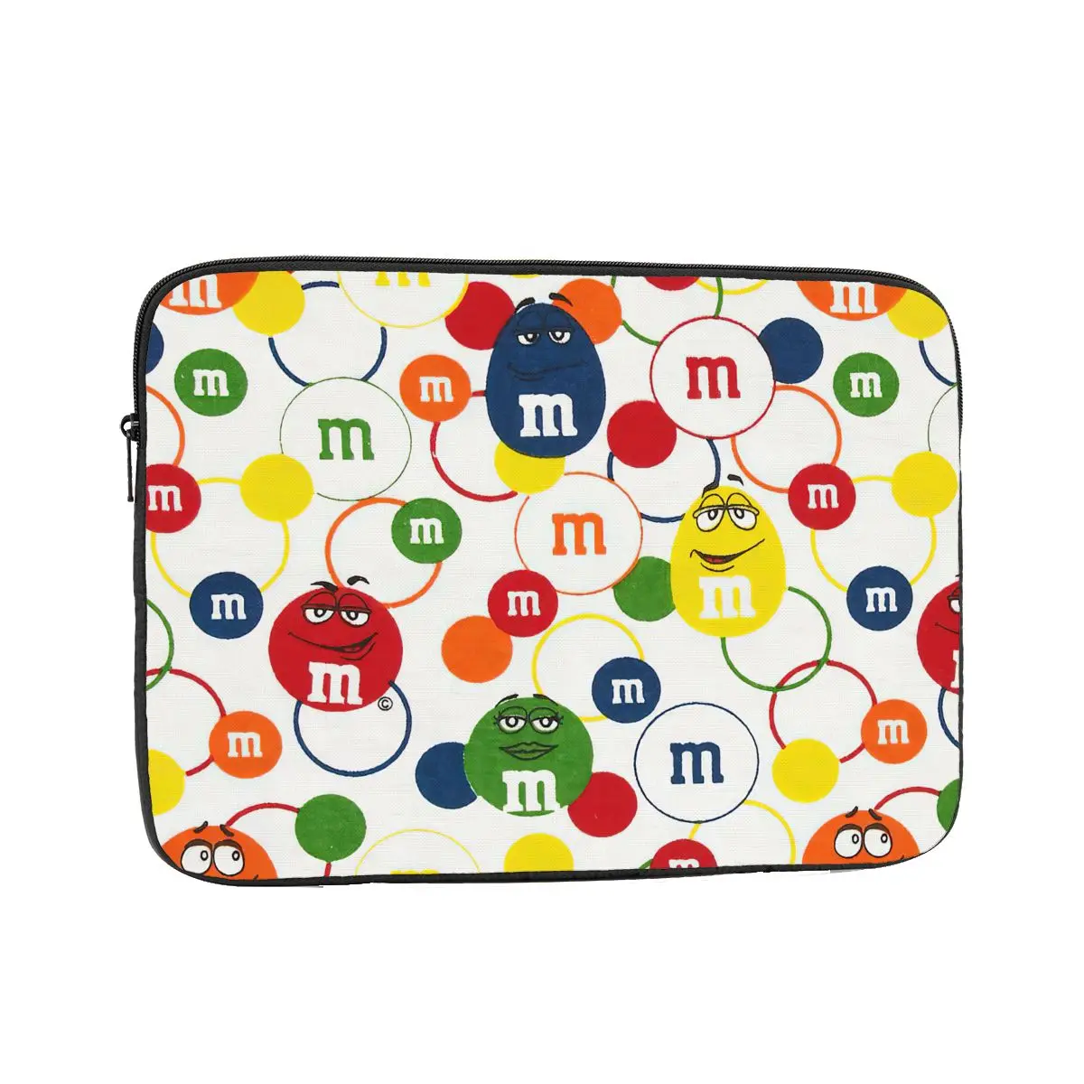 

Чехол M & m's для ноутбука с изображением шоколада, конфет, 12, 13, 15, 17 дюймов, сумка для ноутбука с мультяшными персонажами, чехол, противоударный...