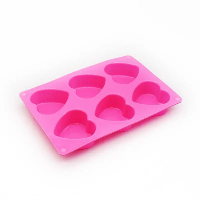 

Quick Demoulding Cake Decorating Tools Non-stick Soft And Tough Makers For Roaster Creative Cake Mould Baking Tool Heart-shaped