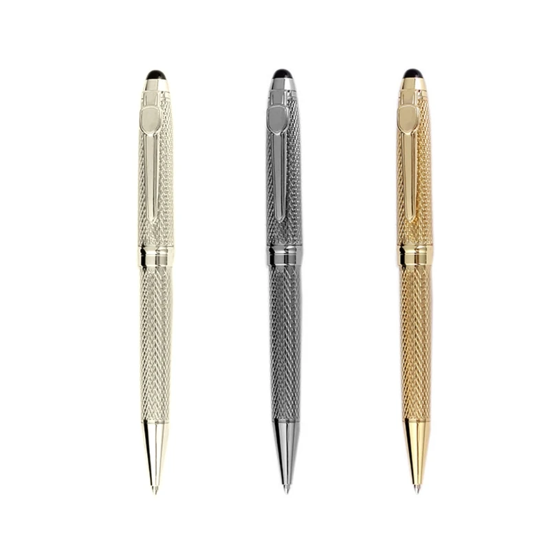 

T8WC 1.0mm Luxury Twist Ballpoint Pen Business Signature Rollerball Business Office Supplies Stationery Writing Gift