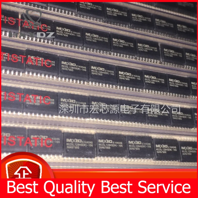 

MXIC MX25L12845EMI-10G New Empty Program, Mxic Memory Chip