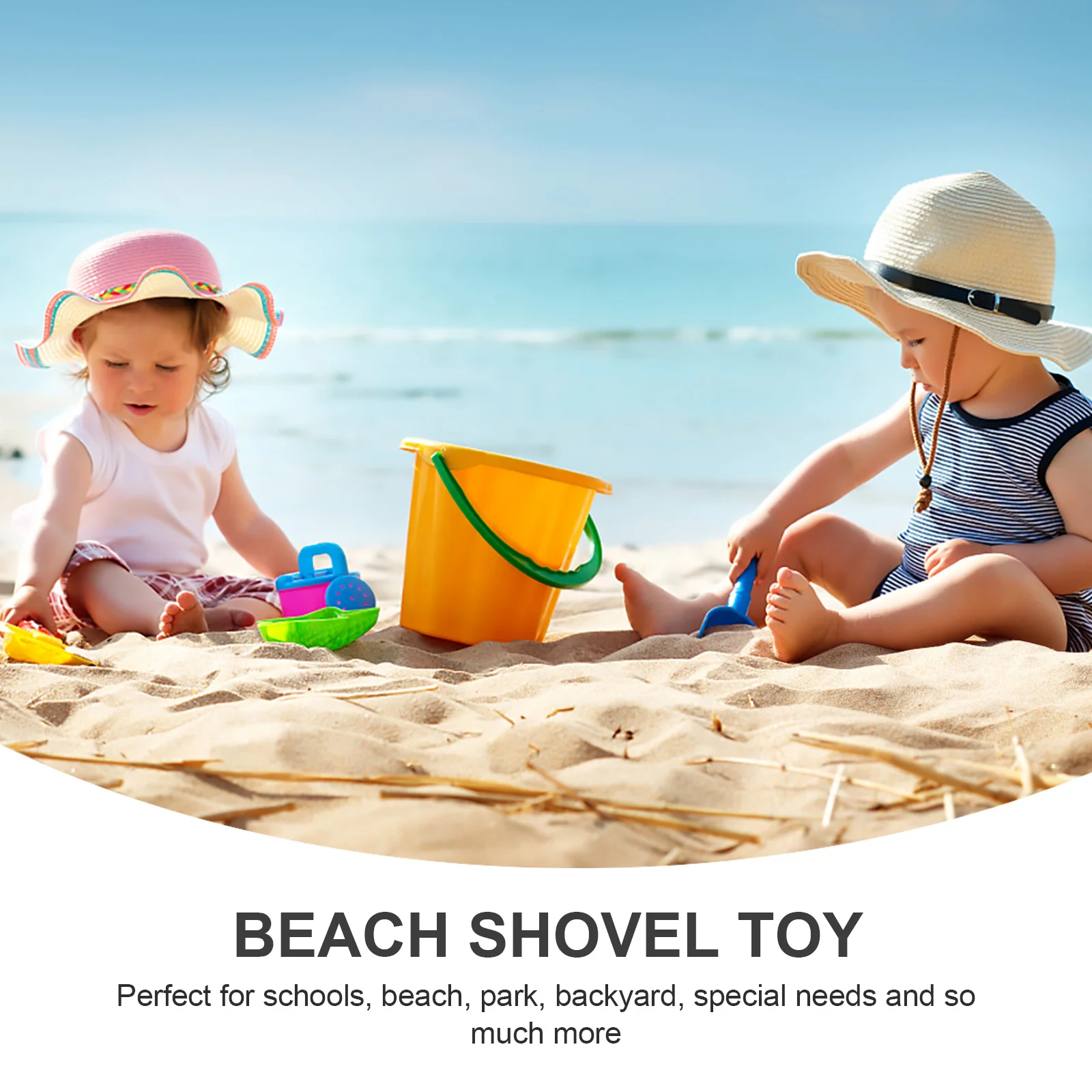 8 шт. игрушки из нержавеющей стали для пляжа и детей совок песка играющий в