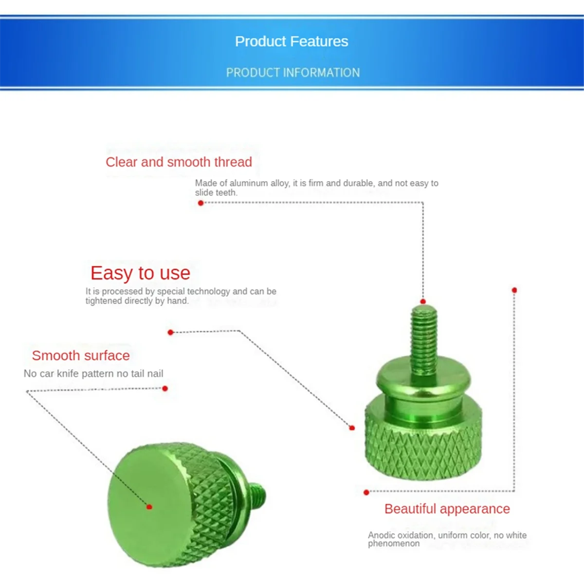 10 шт./лот UNC6-32 M3.5 ручной винт для держателя графического процессора блок питания