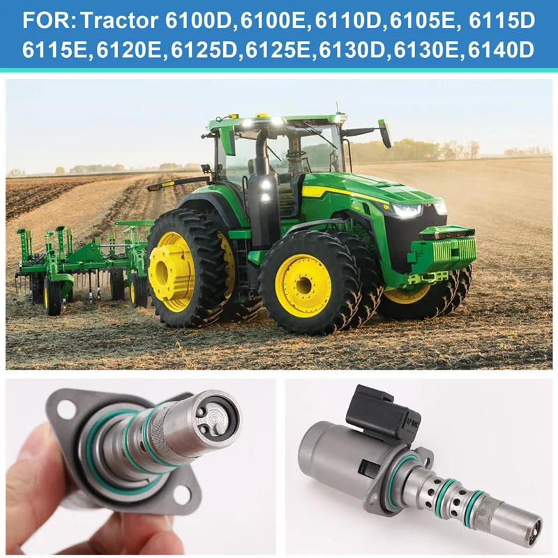 Гидравлический электромагнитный клапан 12 В SU29421 для трактора John Deere 6095B 6100D 6105E 6115D/E