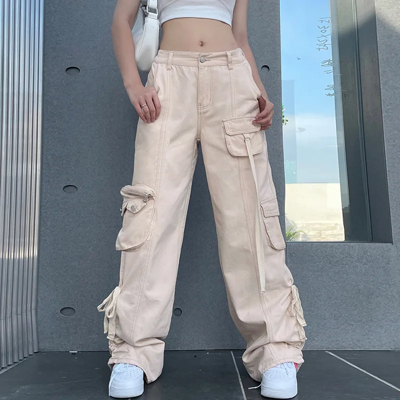 

y2k pants vintage 2000s ropa aesthetic cargo clothes fairy grunge jeans baggy fall outfits winter yk2 women gyaru low rise