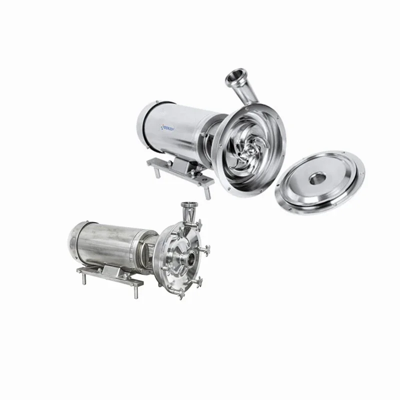 Гигиенический центробежный насос DONJOY с корпусом из нержавеющей стали санитарный