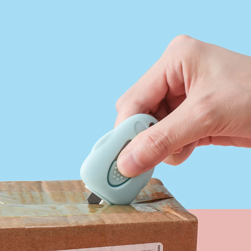 Очаровательный мультяшный открытый Экспресс упаковочный Мини Универсальный нож