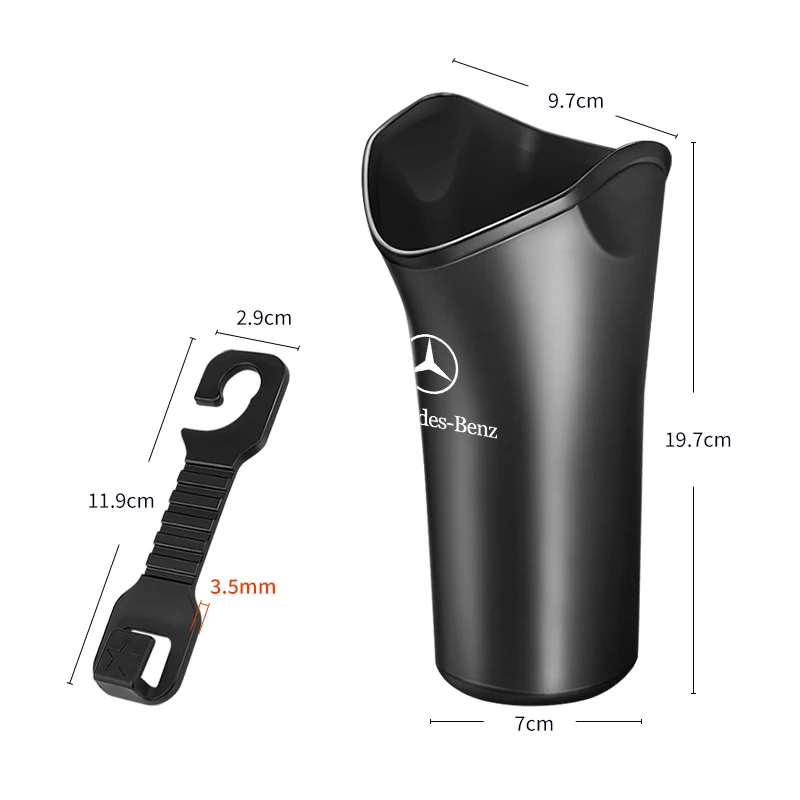 Многофункциональное автомобильное ведро для хранения зонтов держатель бутылки
