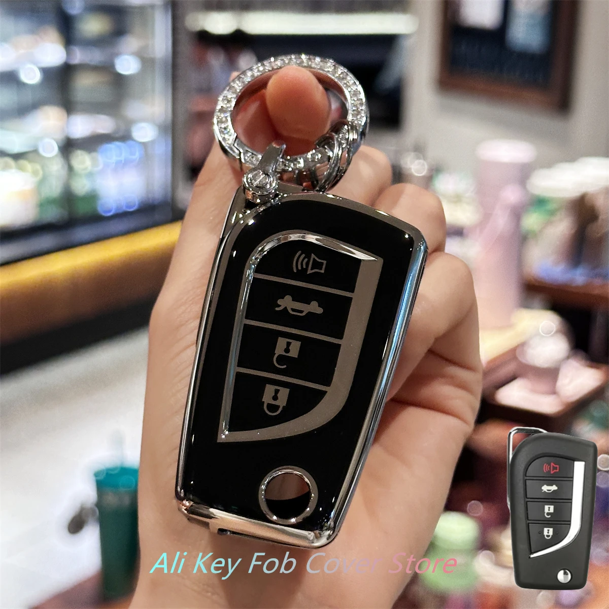 

Брелок для ключей, брелок для Avalon Camry Corolla Fortuner Highlander Levin Rav4 Sequoia Sienna Tacoma