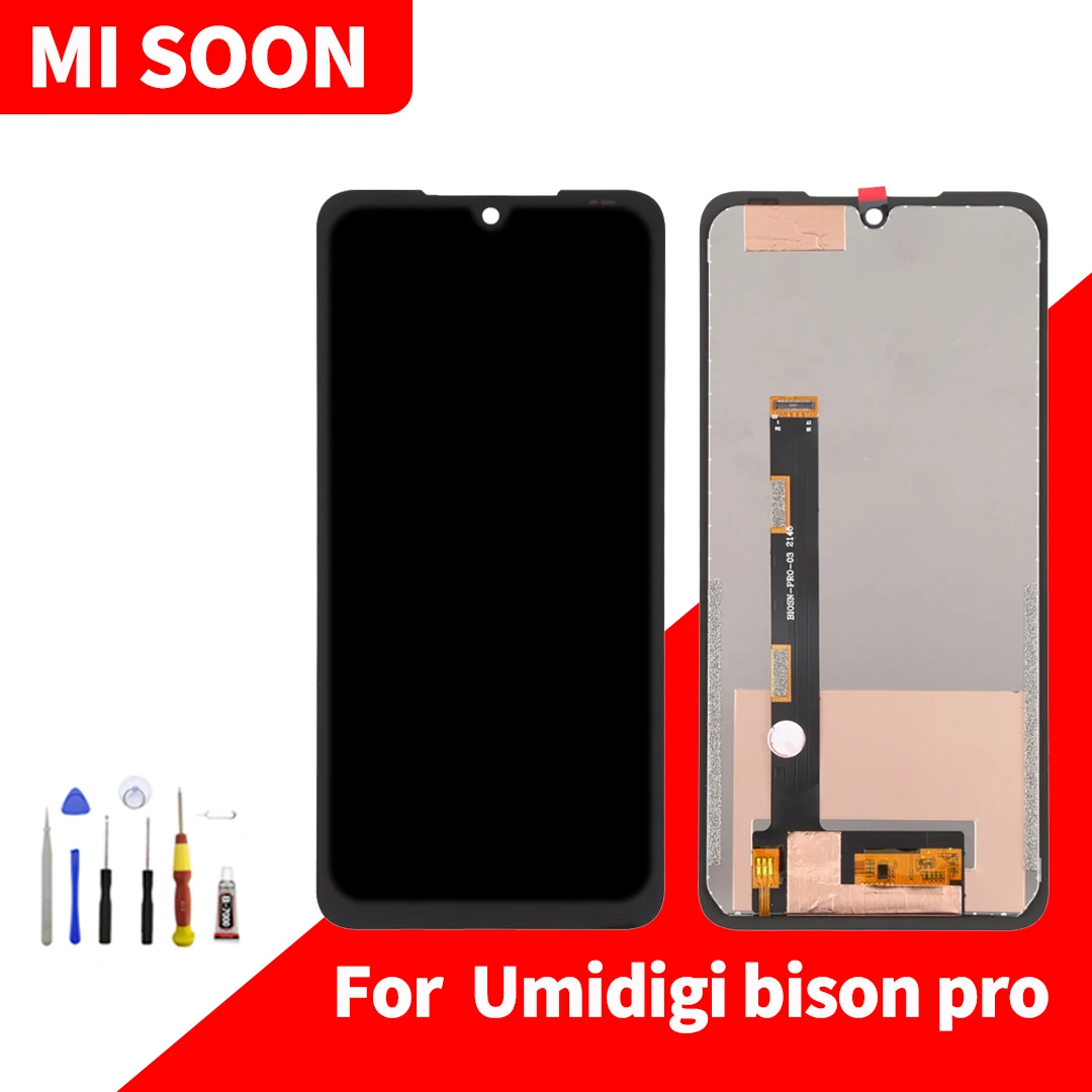 

For Umidigi bison Pro LCD Display Touch Screen Digitizer Assembly For Umidigi bison PRO lcd screen 100% Tested New LCD