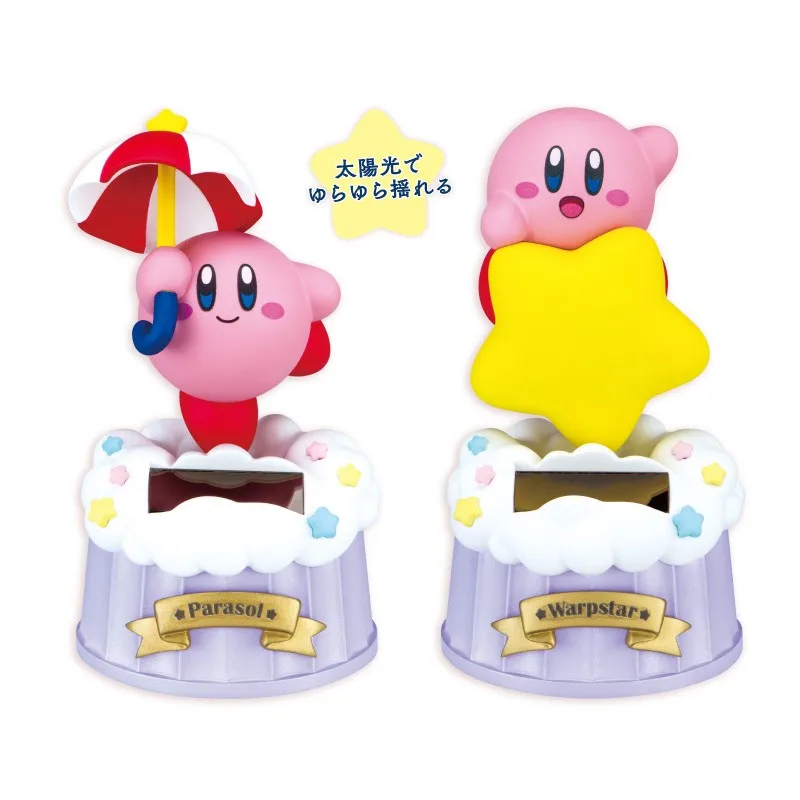 

Игровые аксессуары Подлинная звезда Kirby солнечные качающиеся украшения модель автомобиля Симпатичные куклы периферийные подарки