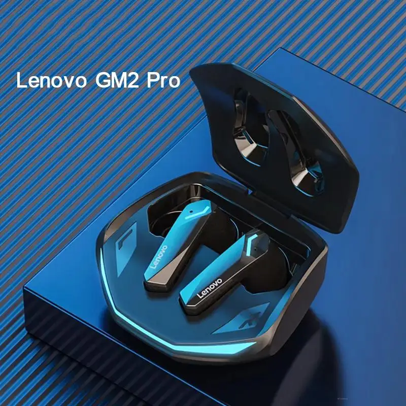 Original Lenovo GM2 Pro 5.3 Earphone Bluetooth Wireless Earbuds Low Latency Headphones HD Call Dual Mode Gaming Headset With Mic