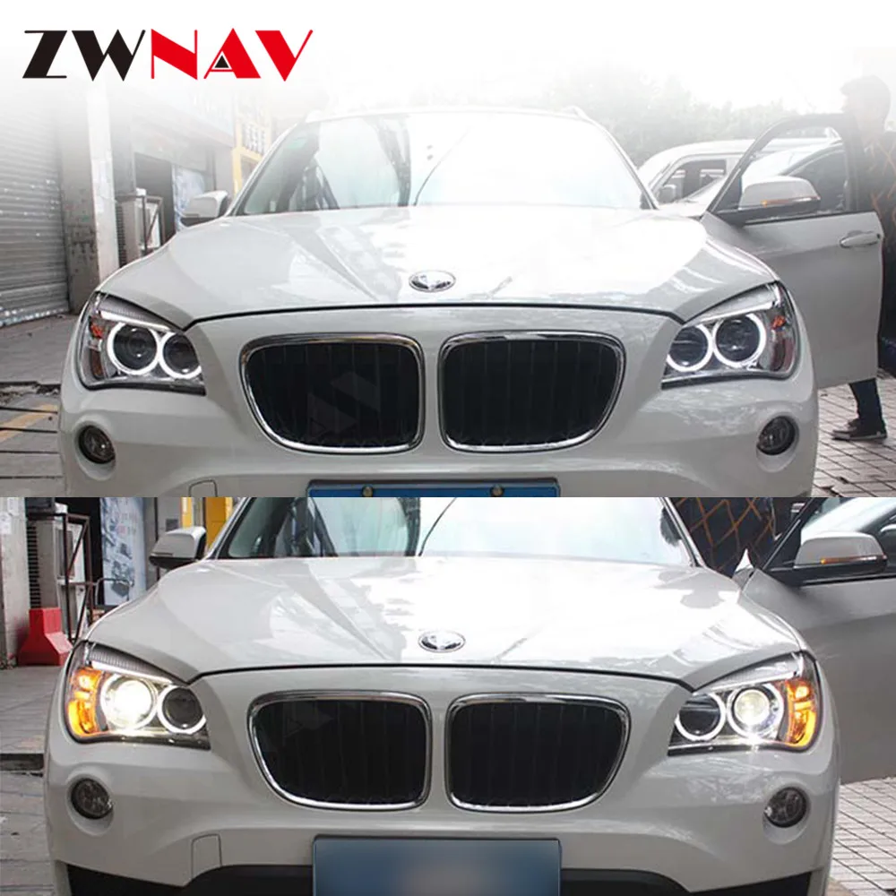 

Car Light For BMW X1 2009-2015 Front Lamp lights LED Retrofit Assembly Headlight Turn Signal Auto Accessories DRL