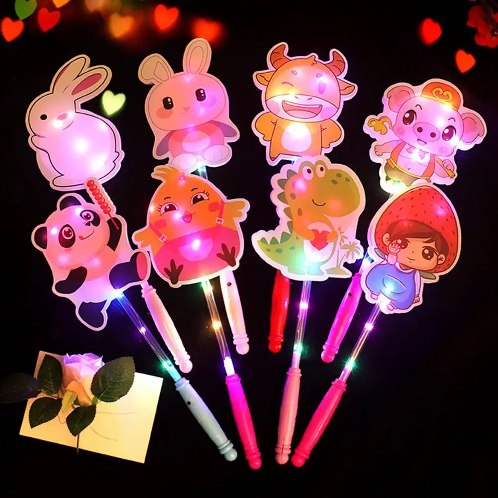 

Christmas Fluorescent MagicS1 WandS1 Glow Stick Portable Children's Glitter Fairy Wand Christmas Glow Stick