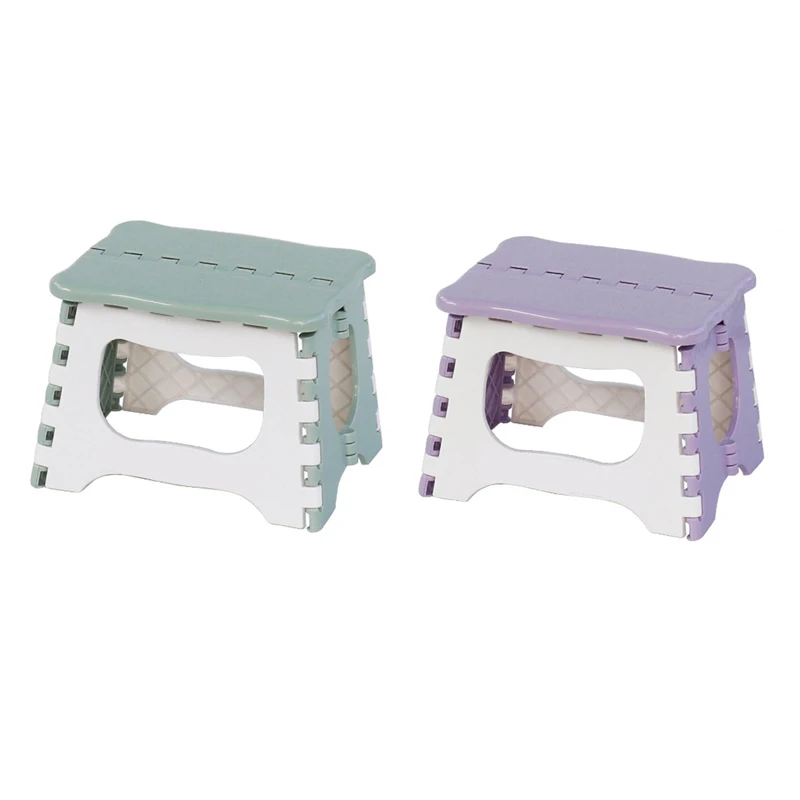 

Hot SV-Folding Step Stool Portable Chair Seat For Home Bathroom Kitchen Garden Camping Kids And Adults Use Chair Stool