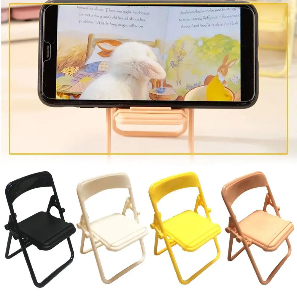 Phone Stand Mini Small Chair Lazy Mobile Phone Stand Desktop Organizer Alabama Brawl Chair Toy Small Gifts
