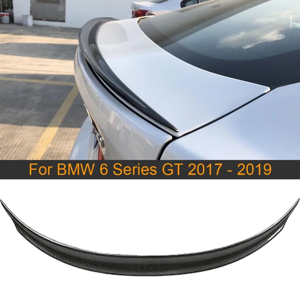 

6 Series Car Rear Trunk Spoiler Wing For BMW 6 Series GT 2017 - 2019 Car Rear Trunk Spoiler Boot Lid Wing Carbon Fiber