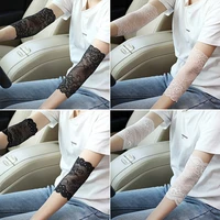 summer thin section short black stretch white lace elbow pads womens scar cover creathable arm pads elbow pads elbow pads