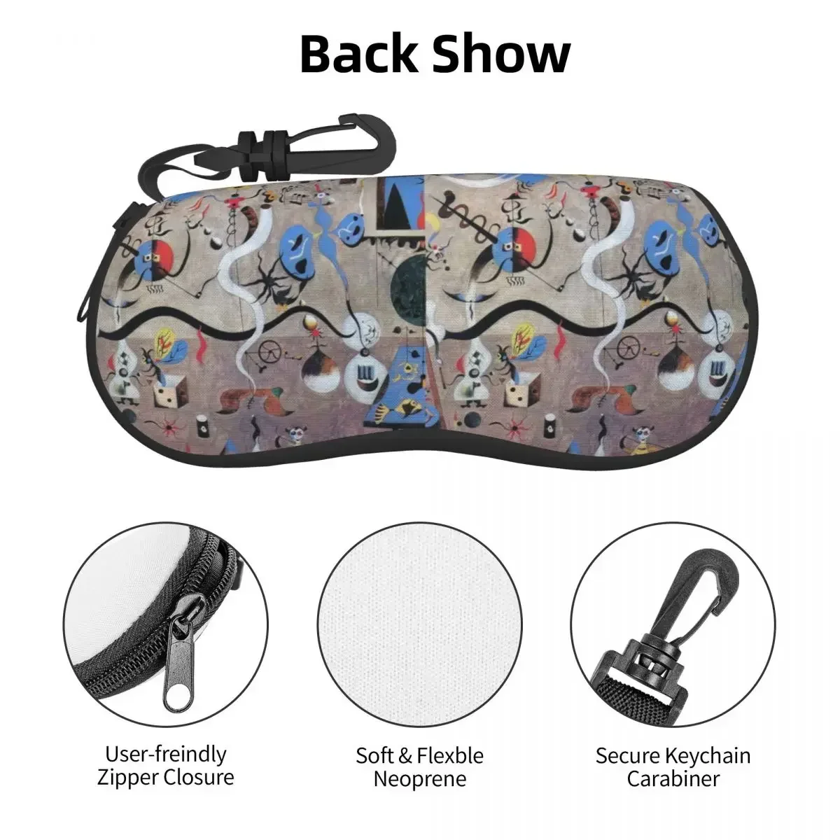 Джоан Миро абстрактное искусство оболочка защитные чехлы для очков модный чехол