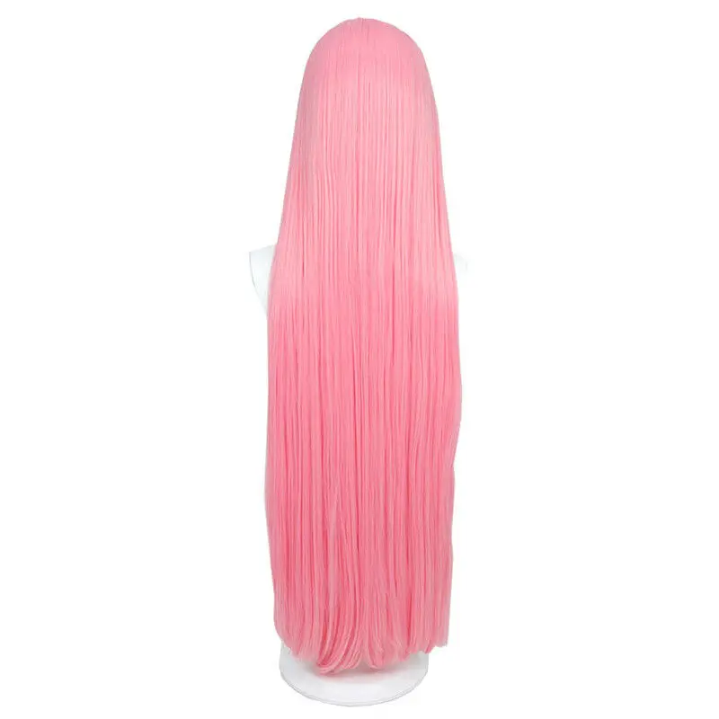 Megurine Luka Косплей Парики 100 см Женские Длинные Прямые Розовые Парик Синтетические
