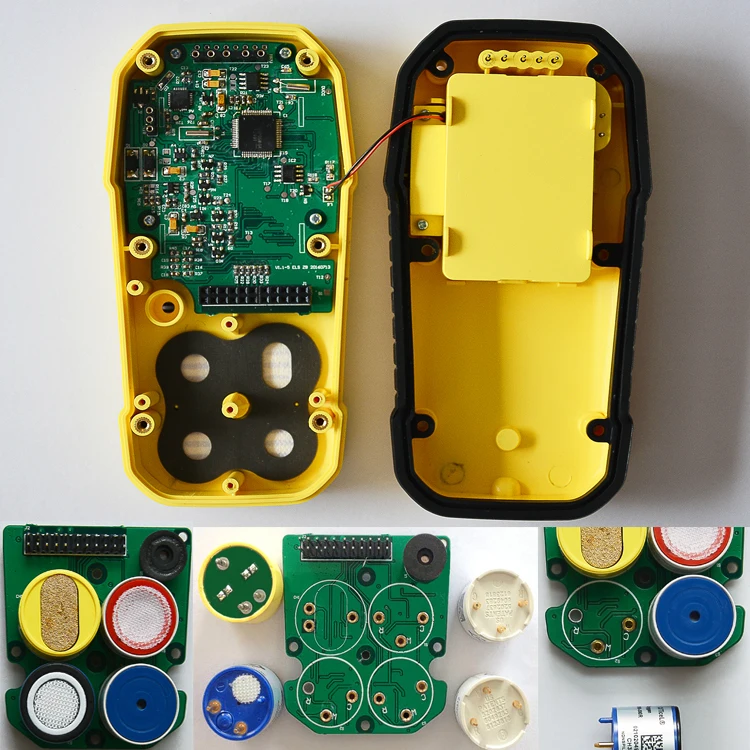 Geflügel Viehhaus Giftgas analys Fag Ręczny h2s co2 ch4 nh3 tragbarer Многогазовый детектор 4 в 1 аммодагаза