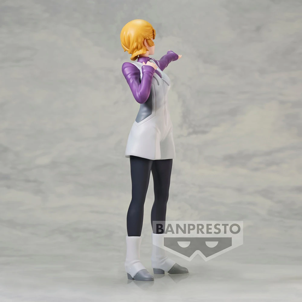 Оригинальный фигурка Banpresto Mobile Suit Gundam Unicorn Mineva Lao Zabi коллекционные украшения аниме