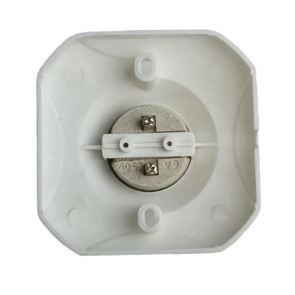 

Lighting E27 Lamp Holder Home Porcelain Base Adapter Screw Round Straight Glazed Ceramic The Light Bulb Outlet