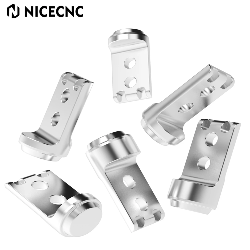 

NICECNC Cage Connector Adapter Roll Connector Bungs Kit Fit For 1-3/4" (1.75") Diameter Tube & 0.095" Wall Tube Thickness UTV