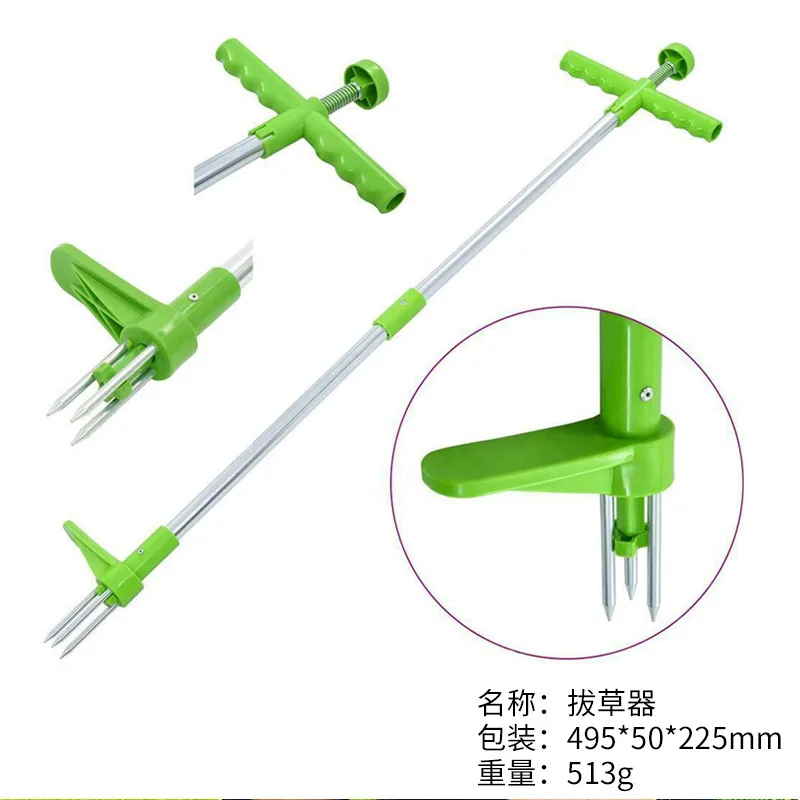 

Long Handle Weed Remover Durable Garden Lawn Weeder Outdoor Yard Grass Root Puller Tools Garden Planting Elements