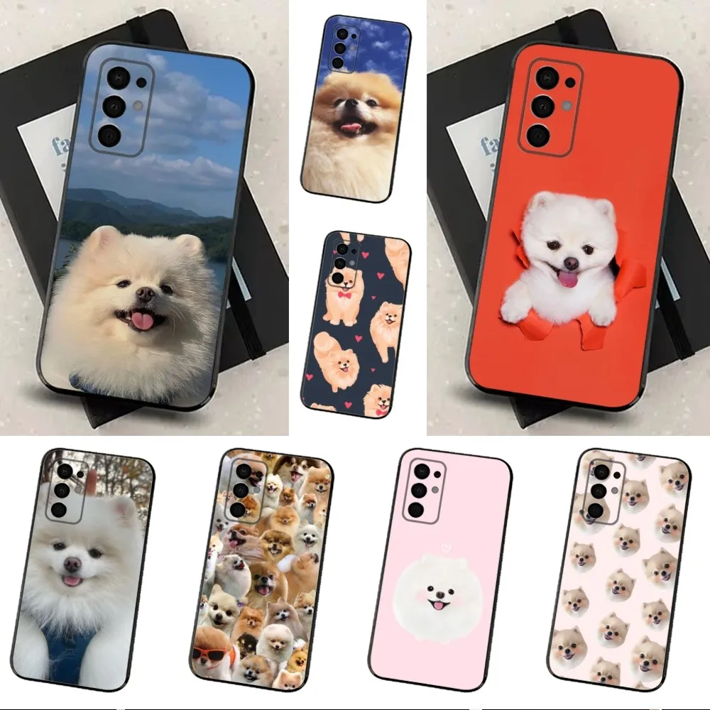 Чехол для телефона с милыми собаками P-Pomeranian Samsung Galaxy A91 A80 A73 A72 A71 A53A52 A32 A31A22 A21s A20