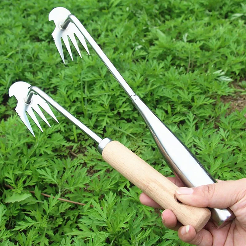 

Инструмент для выполнения сорняков, из нержавеющей стали, 4 зубца