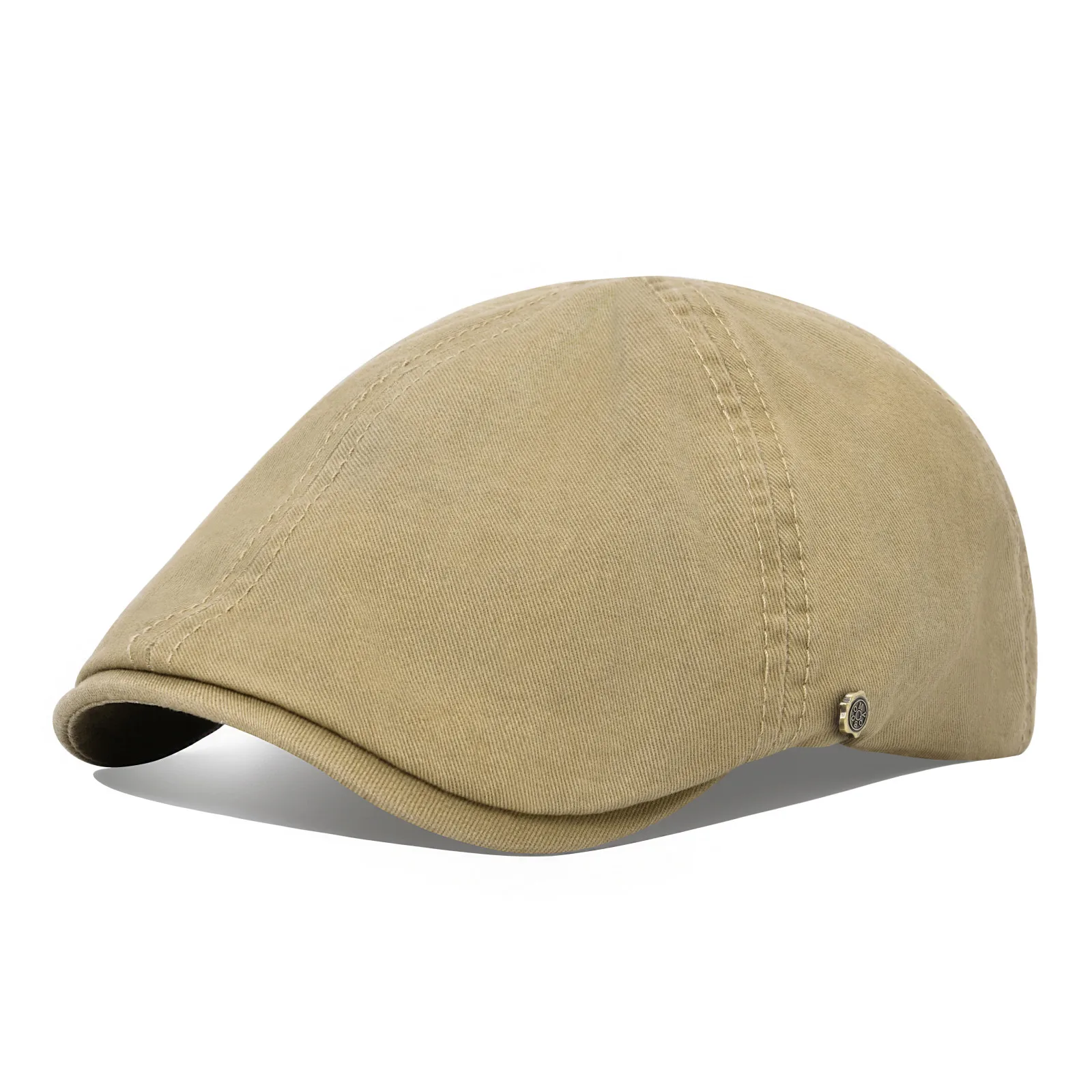 

100% Man's Beret Cotton Gatsby Hat Ivy Cap Irish Hunting Newsboy Cap Flat Cap Cabbie Hats Driving Golf Caps men cap