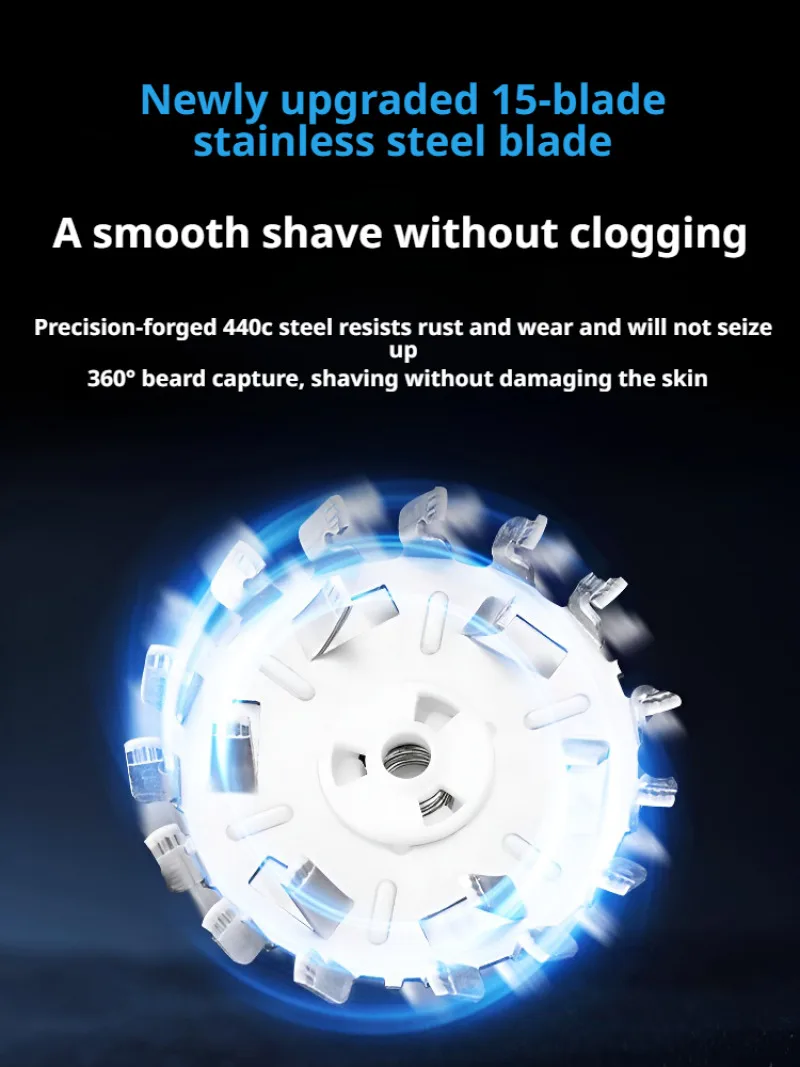 Мужская карманная портативная мини-бритва для путешествий электрическая бритва