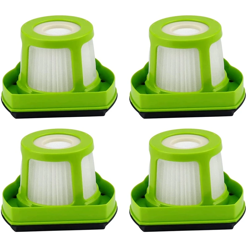 

4 Pack1608653 1608654 Vacuum Filter Replacement for Bissell Pet Hair Eraser Cordless Pet Vacuum Models - 1782 & 17823