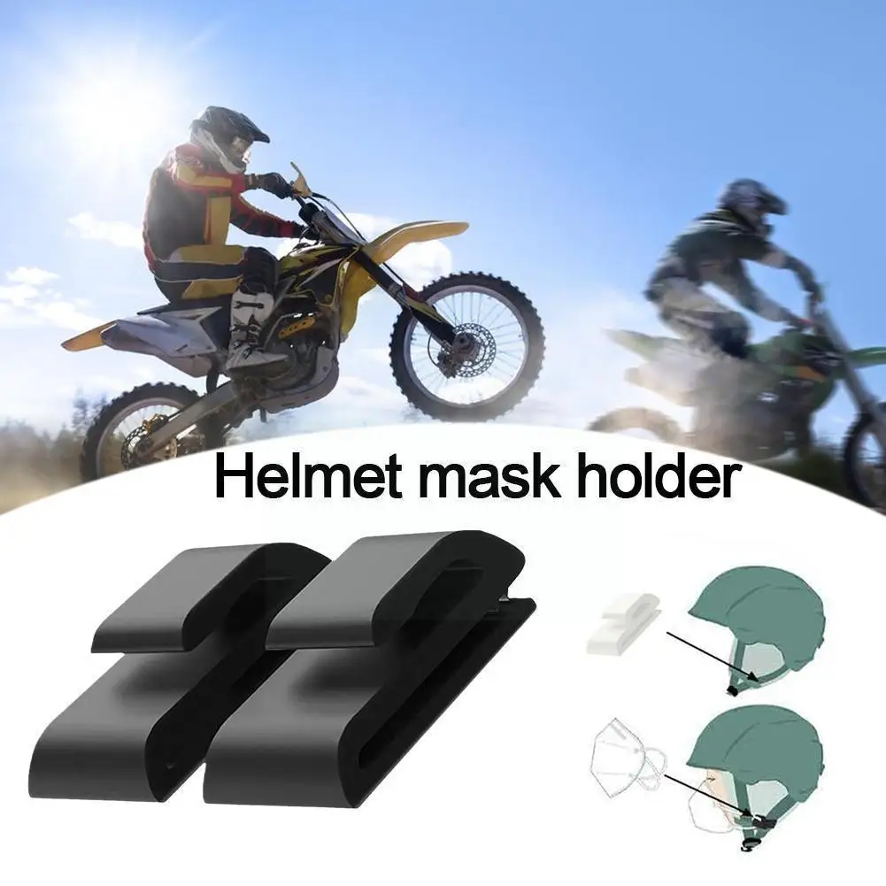 

Ski Helmet Holder Plastic Multipurpose Helmet S Clip Easy Mounting For Outdoor Cycling Skiing Climbing Sports D3o7