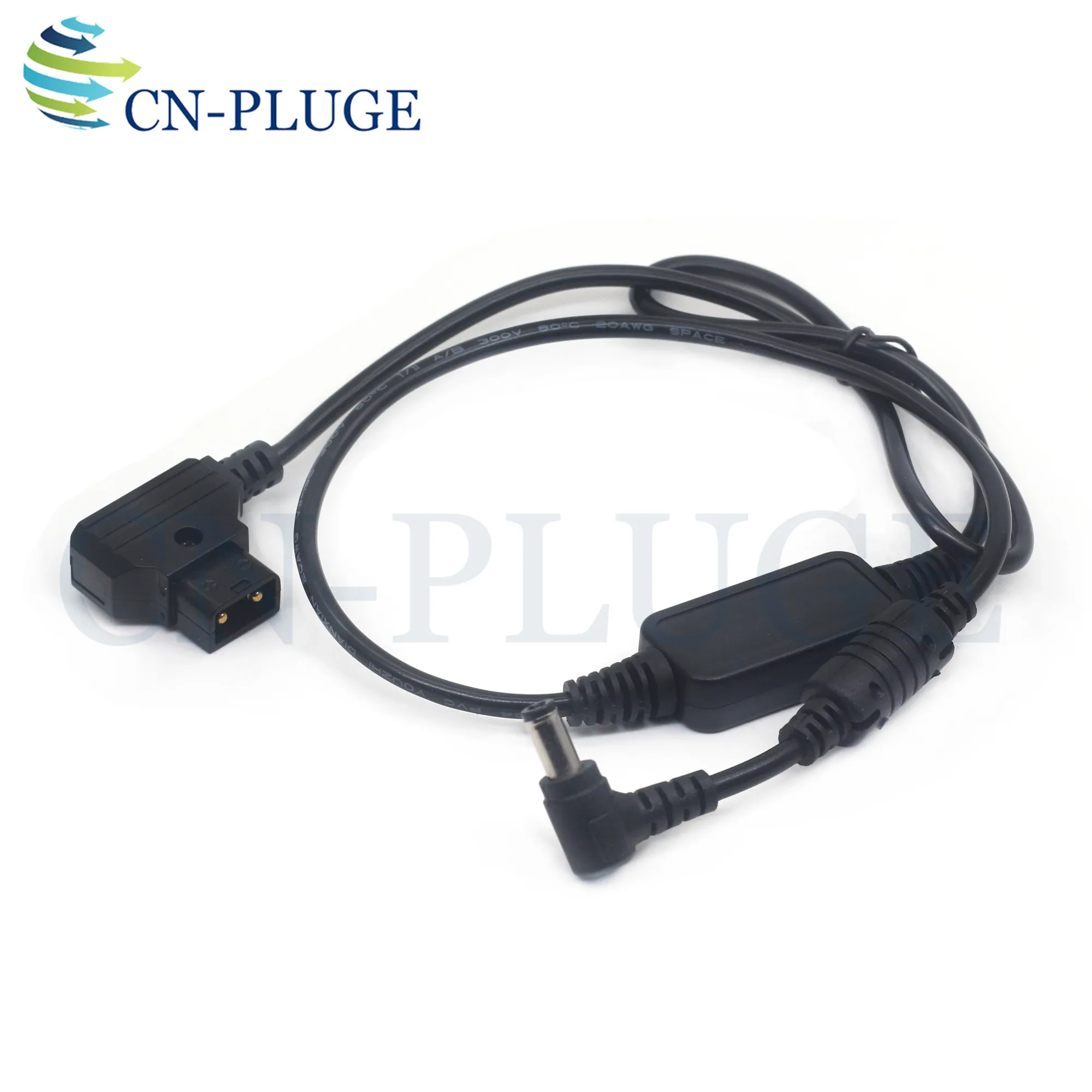 D-Tap Мужской разъем на трансформатор 12V Bend DC 5.5x2.5 мм кабель питания для камеры DSLR Rig V-Mount Anton Lake Monitor.
