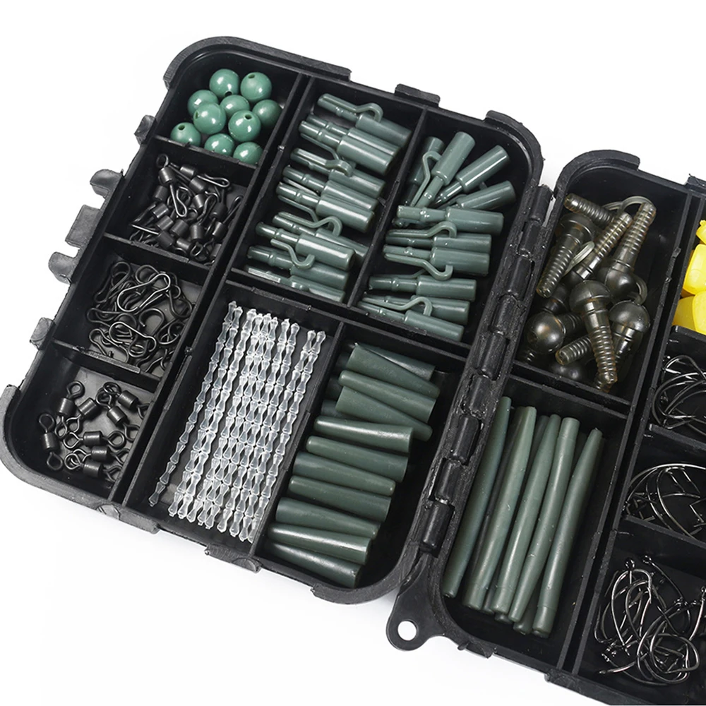 

307pcs Fishing Accessories Kit Poratable Multiple Types Equipment for Various Freshwater and Marine Fishes