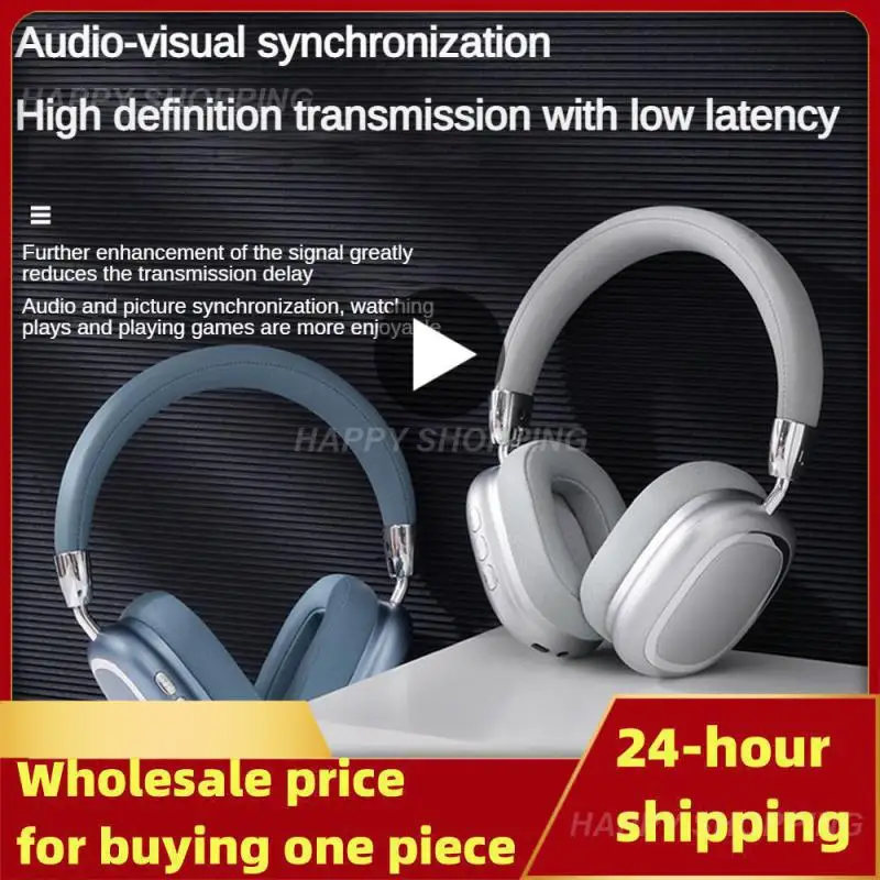 

Headphones With Microphone Easy Setup Multi-device Compatibility No Delays. Comfortable Hifi Sound Unit No Sense Of Delay