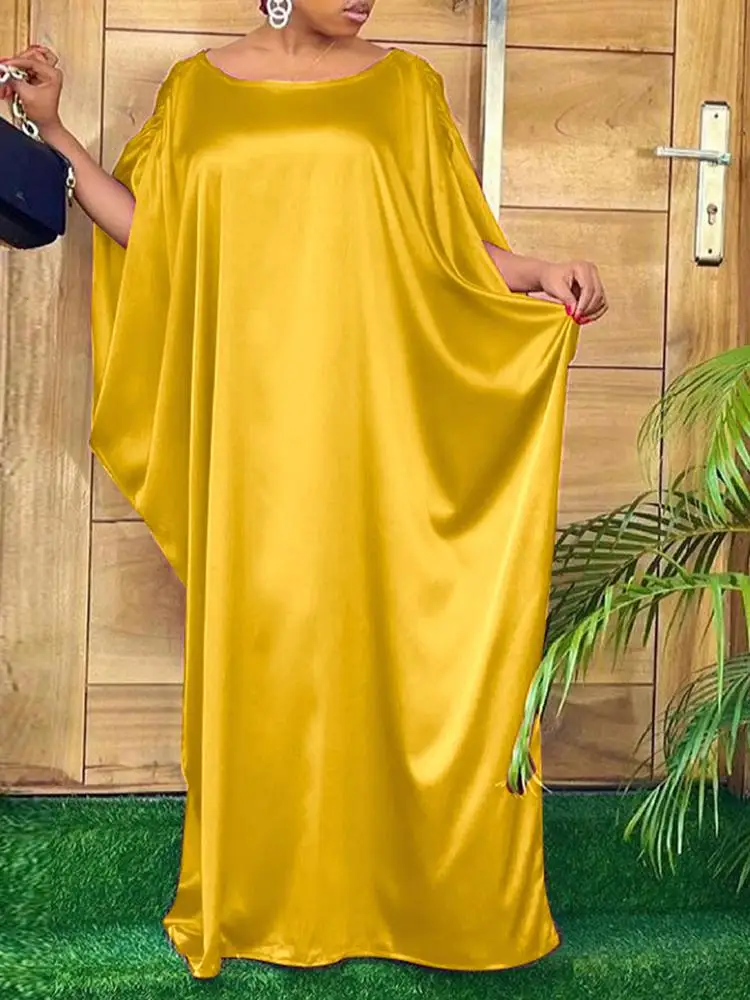 

Женское платье 2022 VONDA, летние весенние платья с круглым вырезом, весенние Длинные Платья-макси, женское платье, длинный сарафан большого раз...