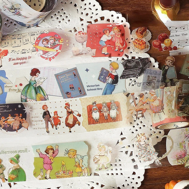 

4 шт./лот винтажные сказочные звезды мечта тема Ретро широкие маскирующие ленты 30 мм * 3 м Сделай Сам Скрапбукинг журнал дневник украшение пос...